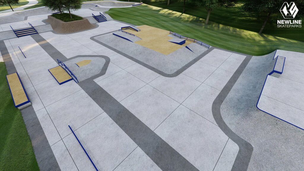 C. Jay Smith Park in Newnan New Line Skateparks