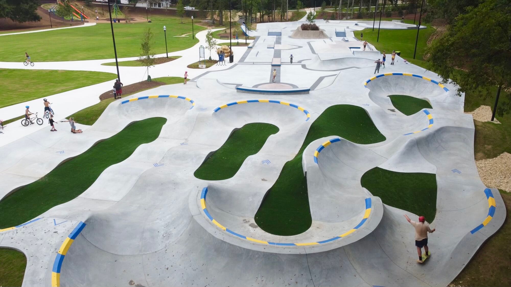 Progressive sales pump track